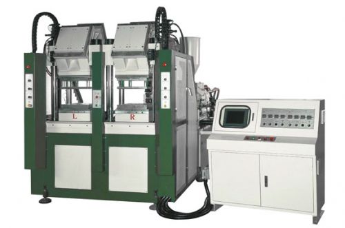 Máquina Vertical Automática de Moldeo por Inyección Plástica Doble Color NSK-322