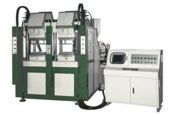 Two Color Vertical Type Automatic Plastic Injection Moulding Machine, NSK-322